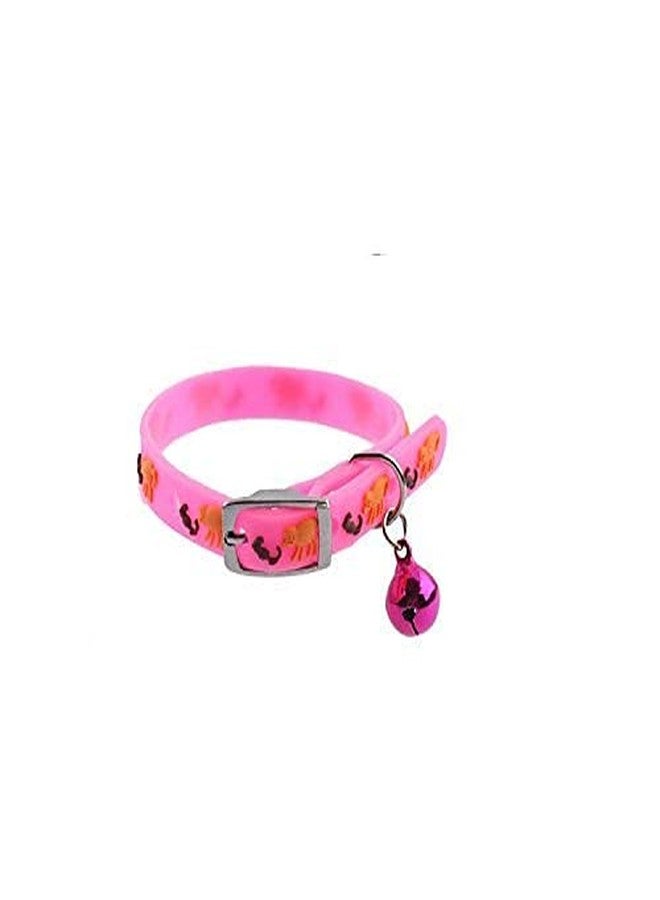 Pups&Pets طوق حيوانات أليفة لطيف للكلاب والقطط من Pups&Pets، مزود بمشبك سهل الاستخدام وجرس، قابل للتعديل، مع جرس، عبوة من قطعتين - Image 2